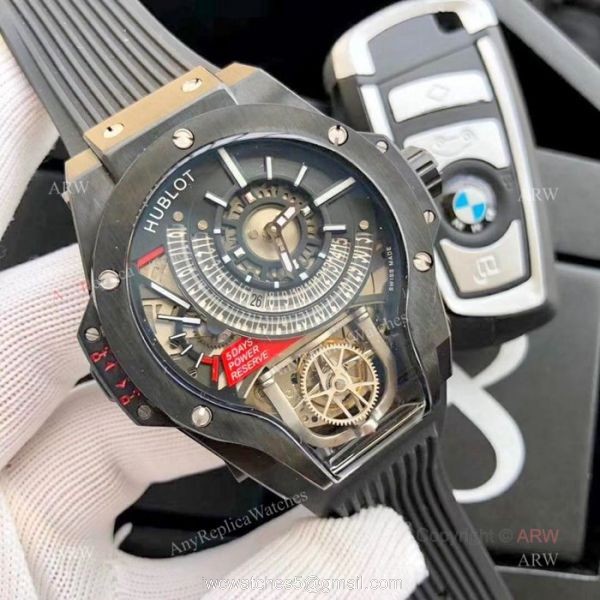 Swiss Grade Hublot MP-09 Tourbillon Bi-Axis Watch -2019 Replica 4