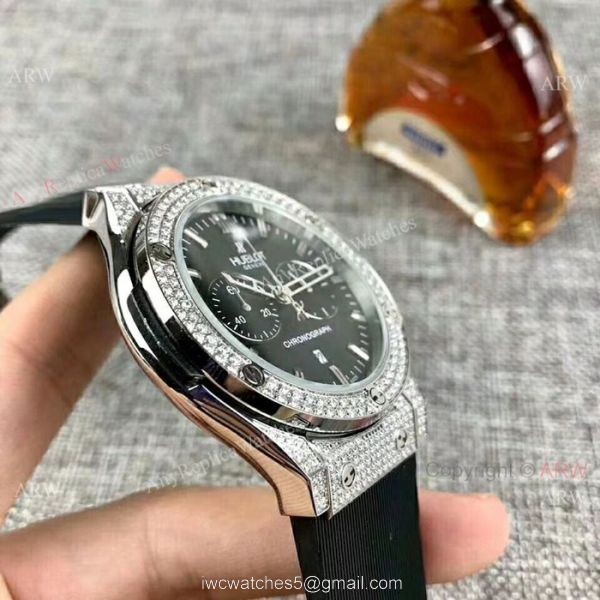 High Quality Hublot Big Bang Ice Out Chronograph Watch 41mm 4
