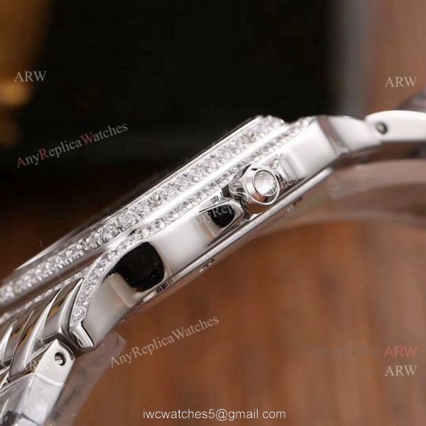 Fake Cartier Panthere de Limited Edition Stainless Steel Watches 4