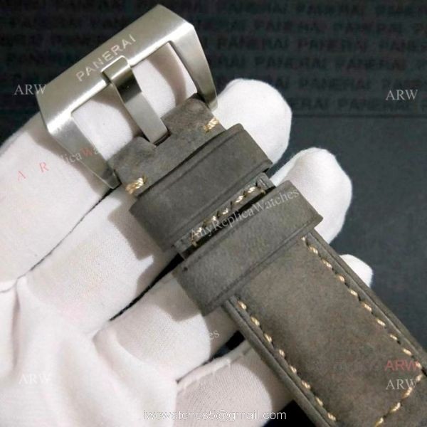 Copy Panerai LUMINOR GMT SS Green Markers Watch Pam320 4