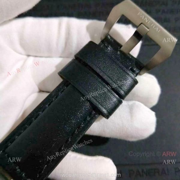 Luminor Marina Panerai Men Copy Watches Titanium Case PAM005 4