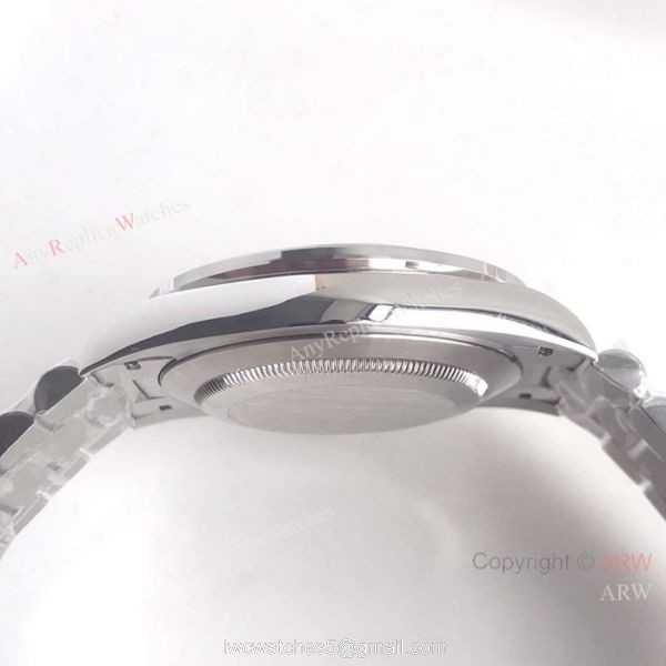 Swiss Grade Rolex Day Date II Ice Out watch Stainless Steel 41mm 4