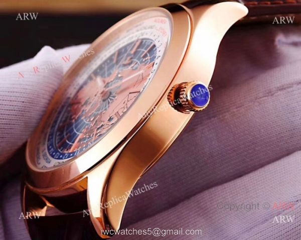 New Style Jaeger LeCoultre Geophysic Universal Replica Watch Rose Gold 41mm 4