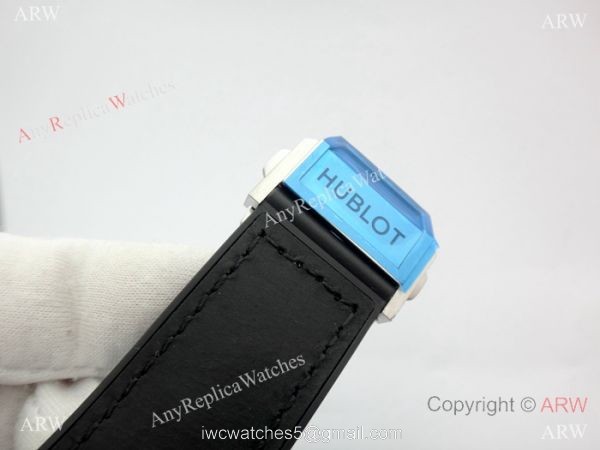 Swiss Grade Hublot Big Bang Sang Bleu Stainless Steel Watch 2019 Replica 4