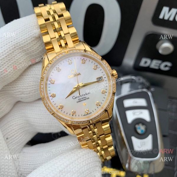 Swiss 8215 Omega Constellation Lady Watches Stainless steel 4
