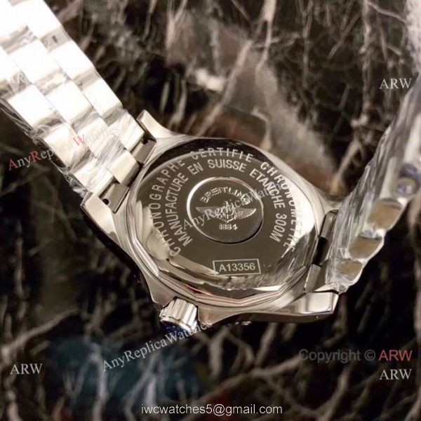 Copy Breitling Avenger Superocean II 43mm Watch Blue Dial Stainless Steel 4