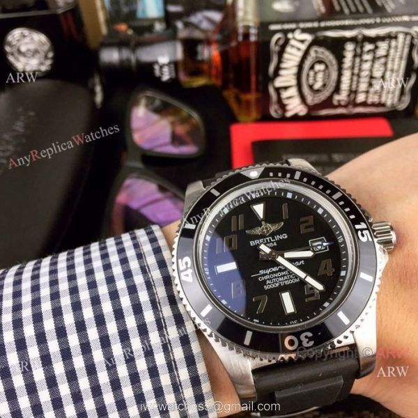 Copy Breitling Superocean Chronometre Abyss Watches Red Inner 4