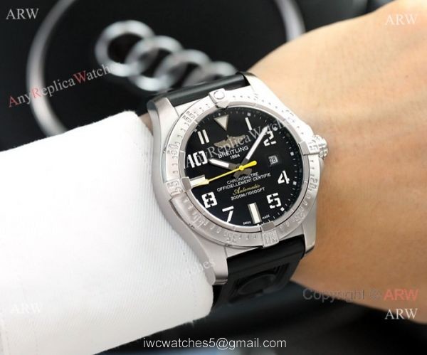 New Breitling Avenger blackbird 44mm Watches SS Blue Dial 4