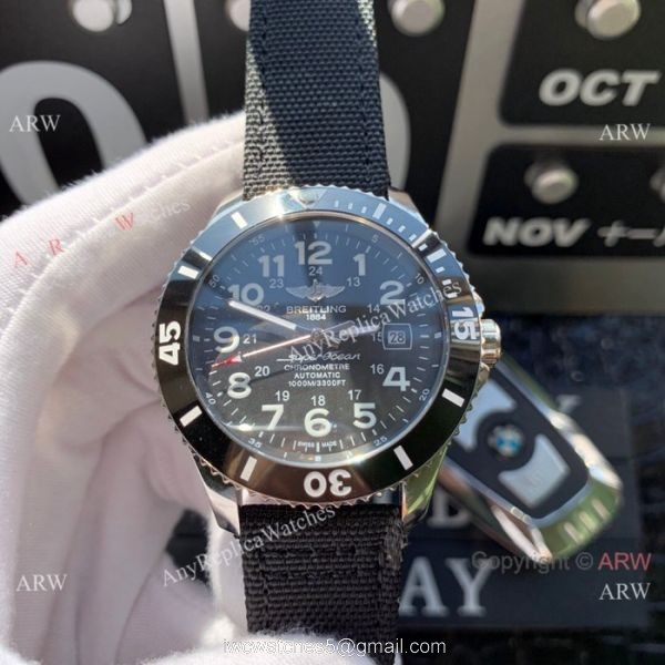 High Quality Breitling Superocean II Blue Dial Watches 42mm 4