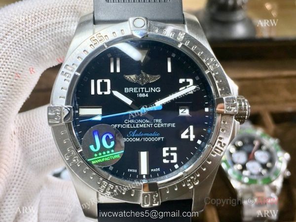 Swiss Quality Copy Breitling Avenger II Seawolf All Black Watches 4