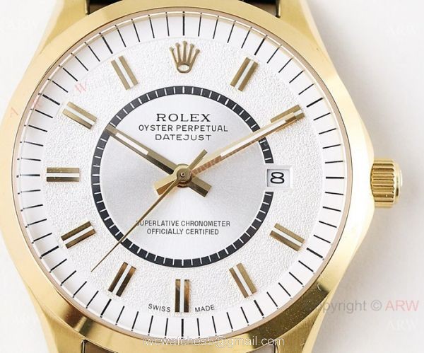 Swiss Grade Rolex Datejust 8215 Yellow Gold Watch 2019 Replica 4