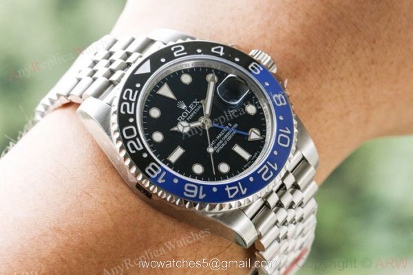 Rolex GMT Master II Swiss ETA 40MM Watch Rolex Batman Replica 4