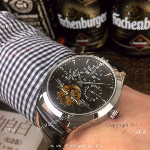 Jaeger-LeCoultre Master Grande Tradition Tourbillon Watch Copy White Dial 4