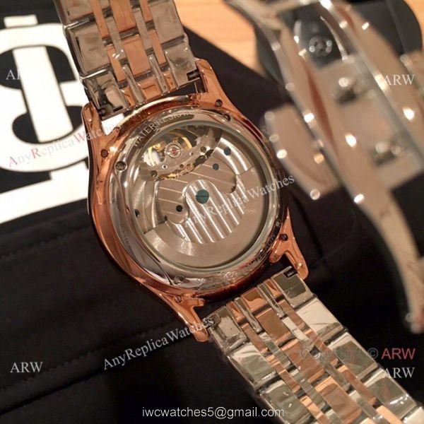 Jaeger-LeCoultre Master Complications Tourbillon Watch Replica 2-Tone Rose Gold 4