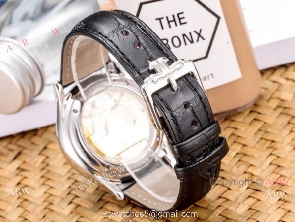 Copy Jaeger-Lecoultre Skeleton Moonphase Watches 43mm 4