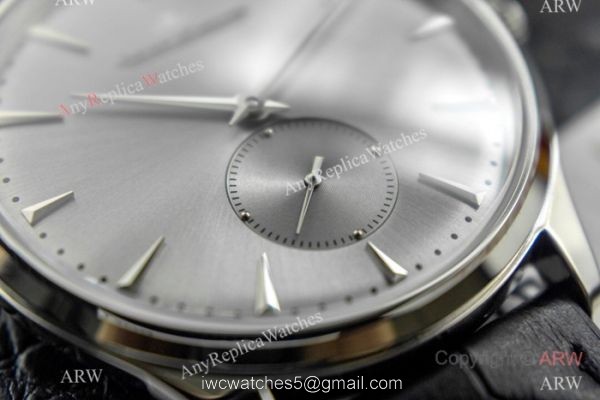 Swiss Copy Jaeger-LeCoultre Master Automatic Watch SS Gray Face 4