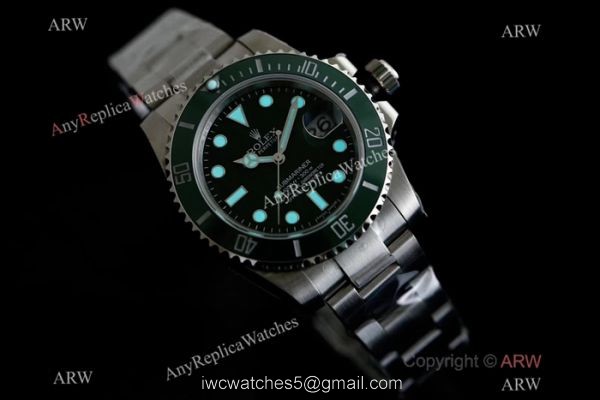 OR Factory V2 Submariner Rolex Hulk Replica Watch with ETA2836 Movement 4