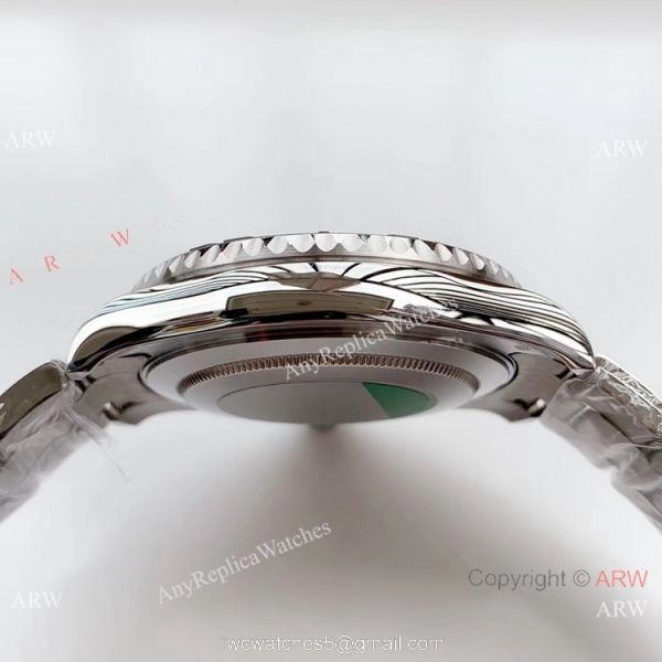 Swiss Replica Rolex Yachtmaster ETA2836 Watch Stainless Steel Black Bezel 4