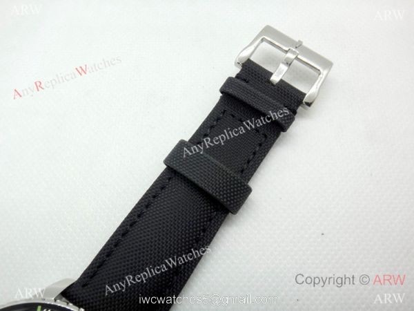 Fake Blancpain Fifty Fathoms Black Dial SS Watch Swiss Quality 4