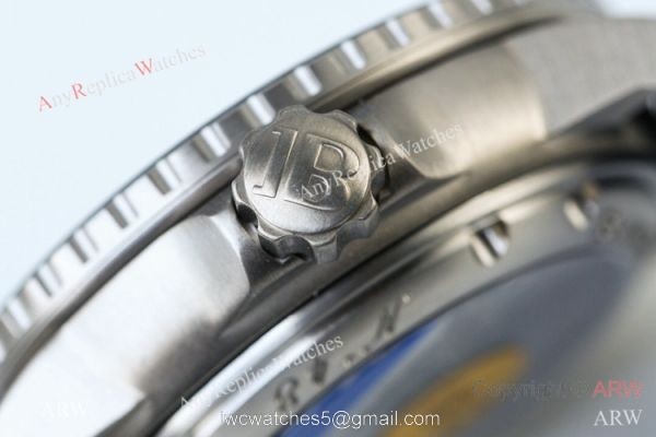 Swiss Copy Blancpain Fifty Fathoms Automatique Watch New Titanium Case Blue Dial 4