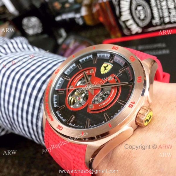 Best Replica Lamborghini Gran Premio 46mm Watches Rose Gold 4