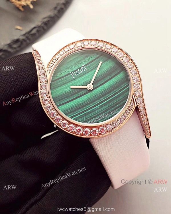 Best Copy Piaget Limelight Gala Rose Gold Diamond Ladies Watch 4