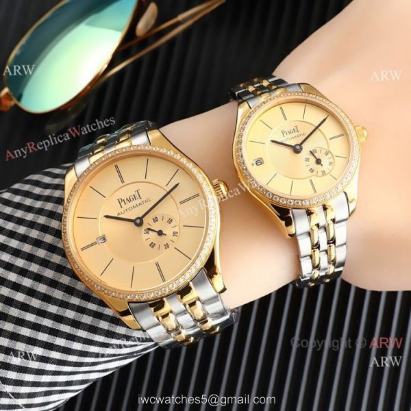New Replica Piaget Altiplano Date Stainless Steel Black Watch Lover watch 4