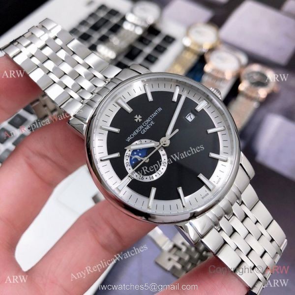 Vacheron Constantin Geneve Moonphase Watches 40mm Two Tone 4