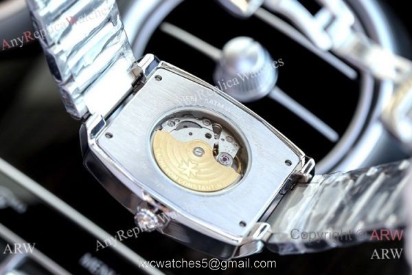 Copy Vacheron Constantin Malte Stainless Steel White Face Watch 40mm 4