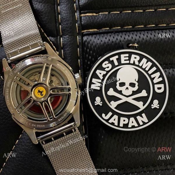 Replica Ferrari Gran Premio Automatico Watch Stainless Steel 43mm 4