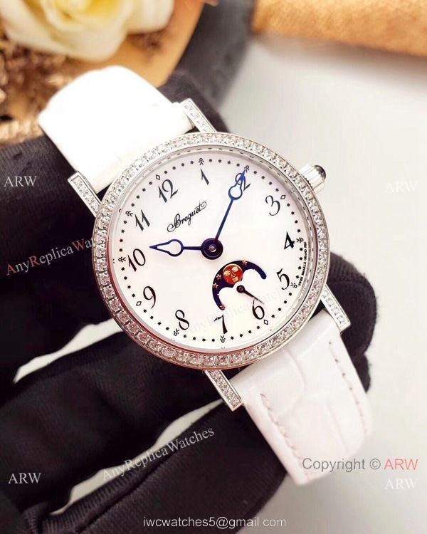Breguet Classique Moonphase 9087br Ladies Watches Best Replica 4