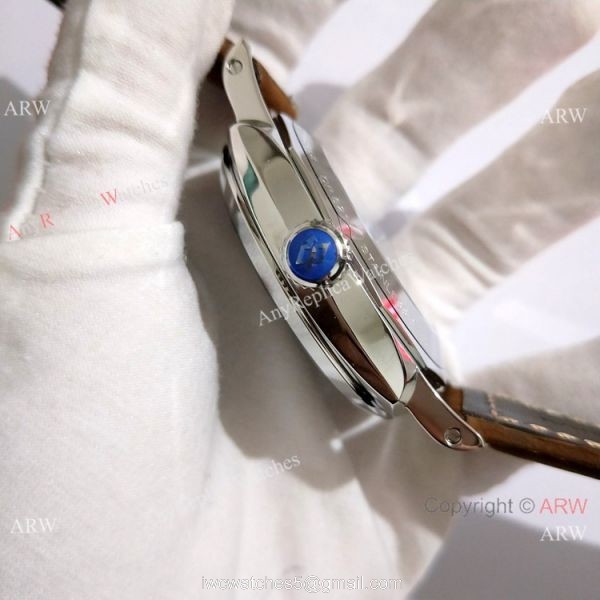 Best Copy Radiomir Panerai SS Brown Leather Strap Watch PAM 619 4