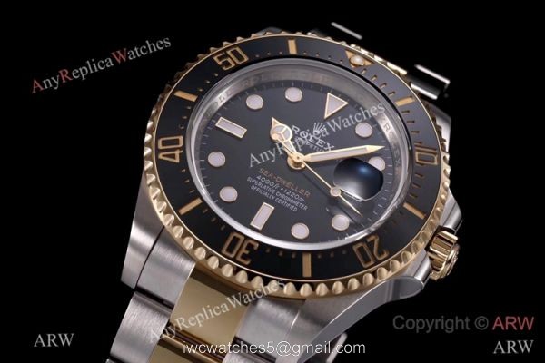 AR Factory Rolex SEA-DWELLER 126603 904l Two Tone Watch Super Copy 4
