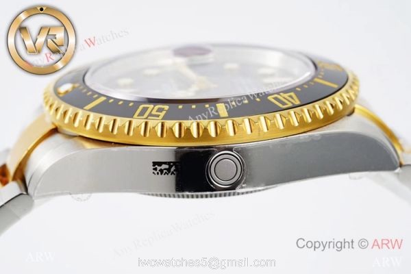 1:1 Replica Rolex Sea-Dweller 43mm Real 18K Two Tone watch VR Factory Watch 4