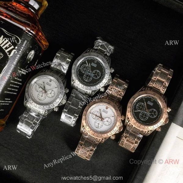 Rolex Bamford Daytona Rose Gold 42mm Watch Vintage Rolex Replica Watches 4