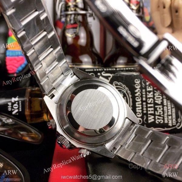 Fake Rolex with Diamond Bezel Men Watch Daytona Iced Out 4