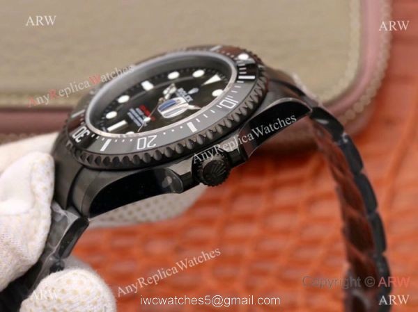 Swiss ETA2824 Rolex Sea Dweller 50th Anniversary Replica Watch Blacksteel 4