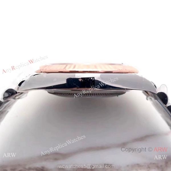 EW Factory 2 Tone Rose Gold Rolex Datejust II 126331 Watch Swiss Replica 4