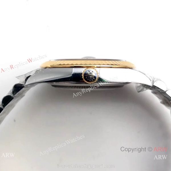 EW Factory Rolex Datejust ii Swiss 3235 Watch White MOP Dial Two Tone 4