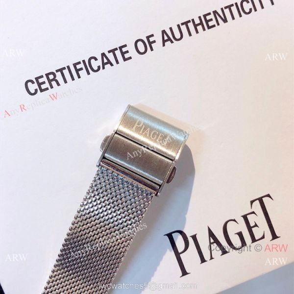 New Replica Piaget Limelight Gala Stainless Steel Silver Face Watch Swiss Quartz 4