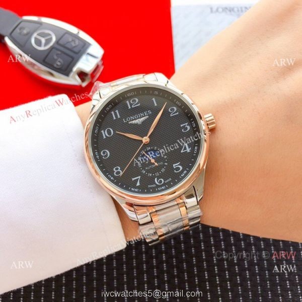 2019 Replica Longines Master Moonphase Automatic 40mm Watch Two Tone 4