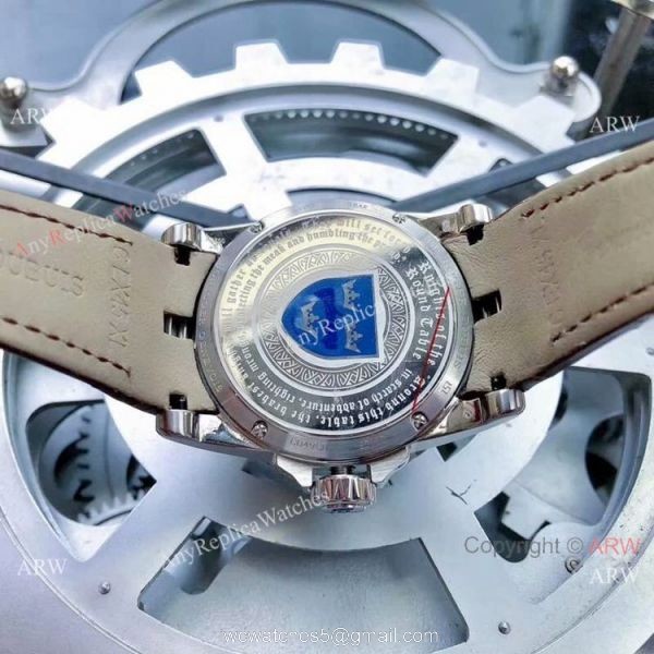 New Copy Roger Dubuis Excalibur RDDBEX0495 SS Gray Dial Watch 4