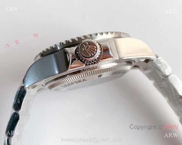 NEW Noob Rolex Deepsea 126660 SS Black Face 1:1 V10 904L Watch 4