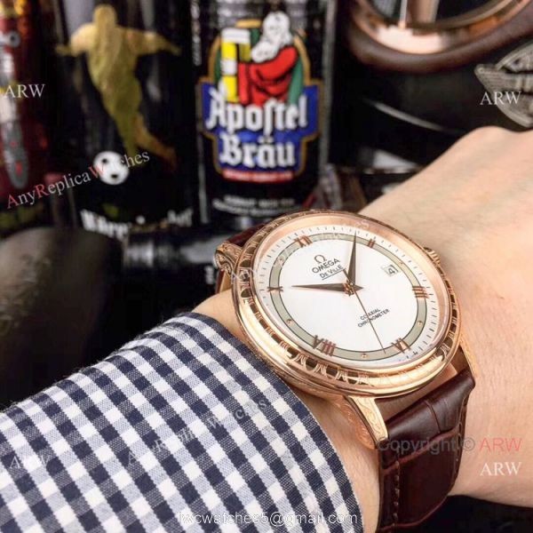 Omega De Ville Prestige Replica Watches Worldwide Shipping 4