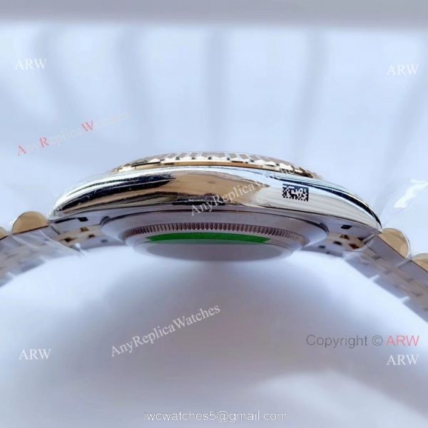 Super Clone Rolex Datejust II Two Tone Jubilee Diamond Face Watch AR Factory Watch 4