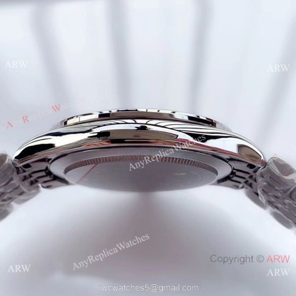 Swiss 2824 Tudor Geneve Rotor Self Winding Watch Stainless Steel Diamond Dial Watch 4