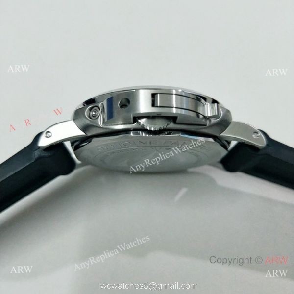 2019 Copy Panerai Luminor PCYC Flyback PAM764 Watch SS Green Marker 4