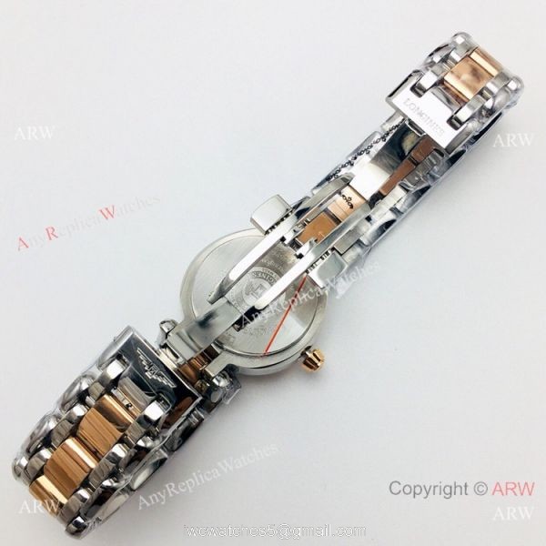 VSF Best Replica Longines PrimaLuna Watch Two Tone Rose Gold 4
