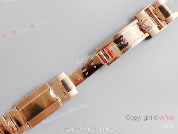 JH Factory Swiss 4130 Replica Rolex Daytona Rose Gold 40mm Watch 4