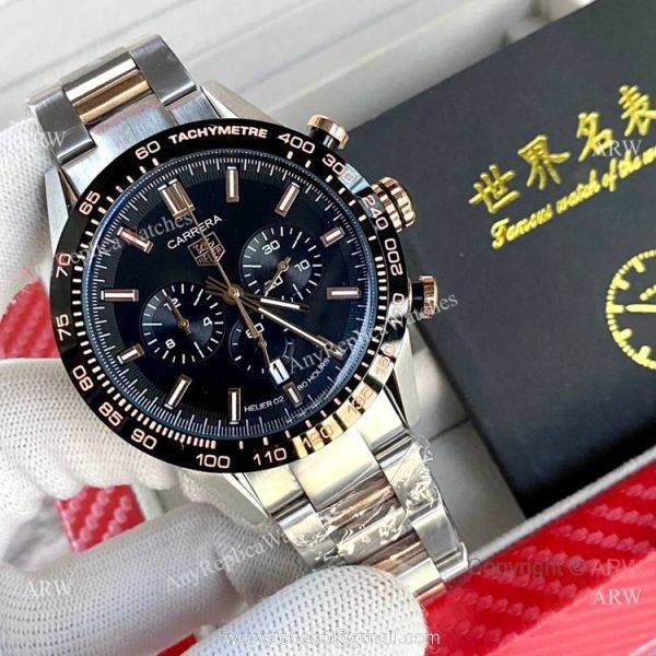 2020 New Style Replica Tag Heuer Carrera Heuer 02 Watch Stainless Steel 4